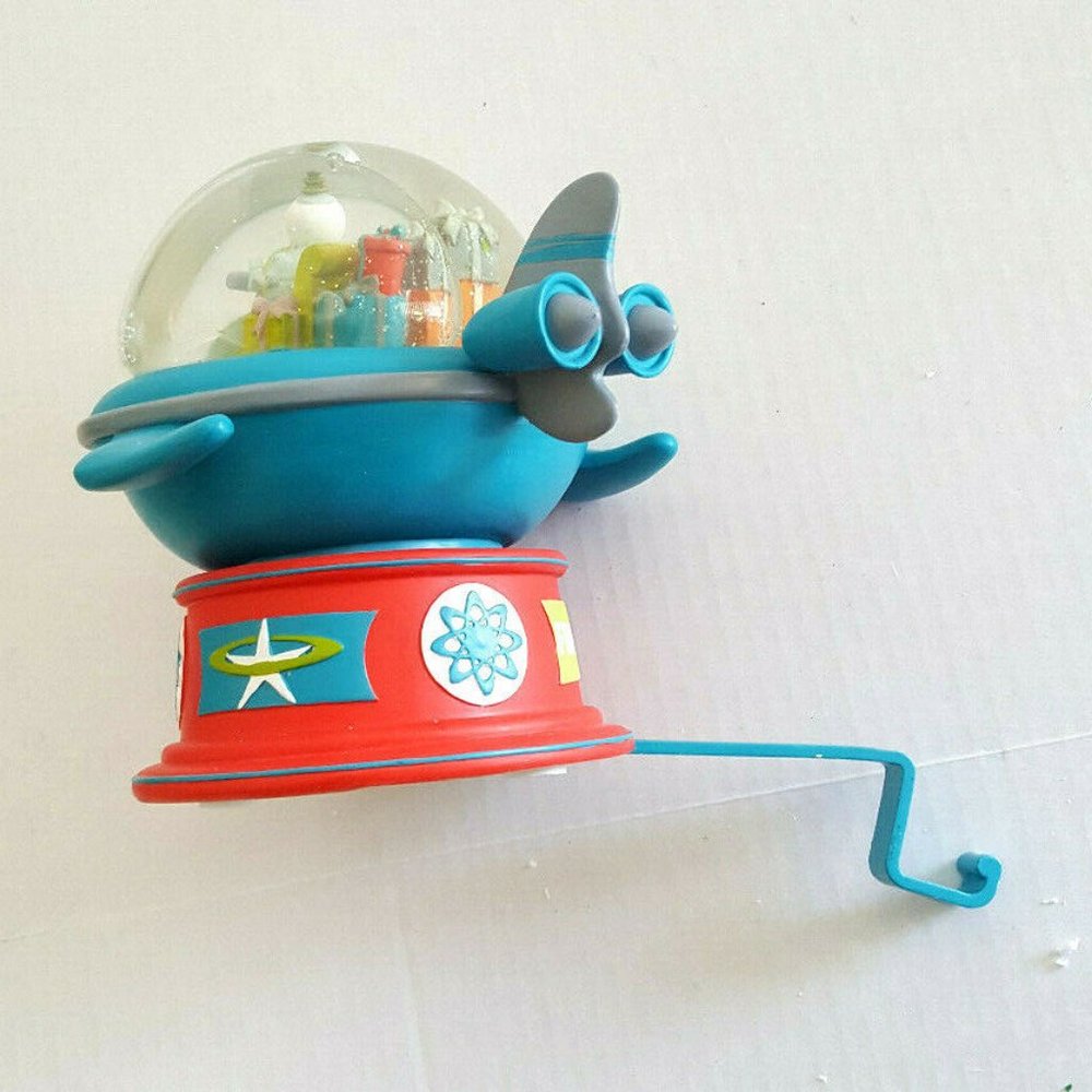 FROSTBOT Stocking Holder Snow Globe BOMBAY KIDS NIB RARE